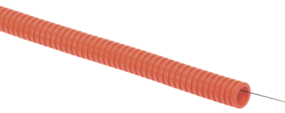 IEK Труба гофрированная ПНД d25 с зондом оранжевая (50м)